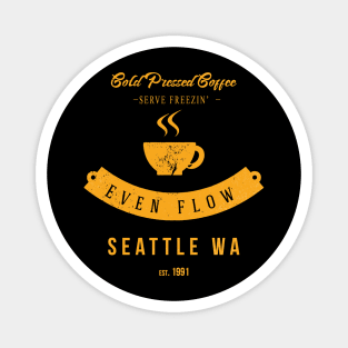 PEARL JAM inspired EVEN FLOW grunge Magnet